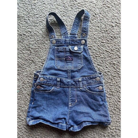 Girl's Jordache Denim Shortalls Overalls. Size 5T - Picture 1 of 4